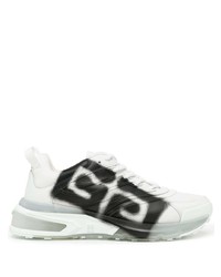 Givenchy Graffiti Logo Lace Up Sneakers