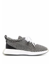 Giuseppe Zanotti Houndstooth Low Top Sneakers