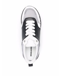 DSQUARED2 Icon Logo Print Low Top Sneakers