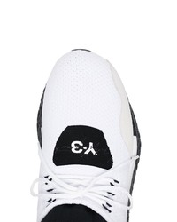 Y-3 Lace Up Saikou Leather Sneakers