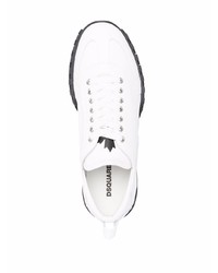 DSQUARED2 Leather Low Top Trainers