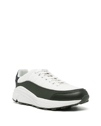 Armani Exchange Leather Two Tone Sneakers