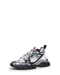 Moncler Leave No Trace Sneaker In Whitesilverblack At Nordstrom