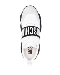 Moschino Logo Print Low Top Sneakers