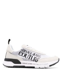 VERSACE JEANS COUTURE Logo Print Panelled Sneakers