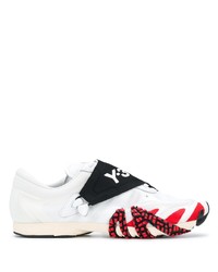 Y-3 Low Top Leather Sneakers