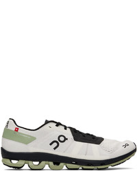 On Off White Green Cloudflash Sneakers