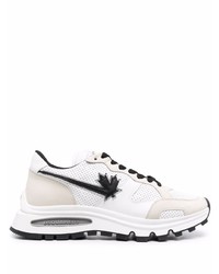 DSQUARED2 Panalled Ridged Sneakers