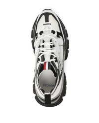 Moncler Panelled Lace Up Sneakers