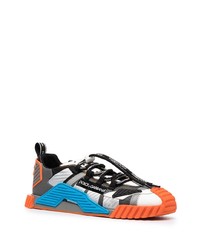 Dolce & Gabbana Panelled Low Top Sneakers
