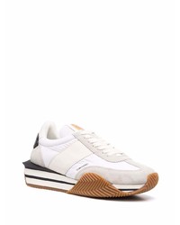 Tom Ford Panelled Low Top Sneakers