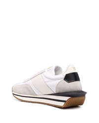 Tom Ford Panelled Low Top Sneakers