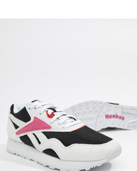 Reebok To Asos Rapide Trainers In Black And Pink