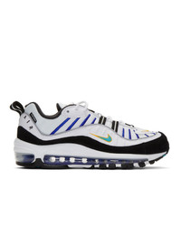 Nike White Air Max 98 Premium Sneakers