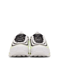 Nike White And Black Air Max 97 Sneakers