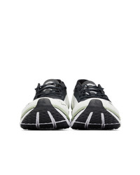 On White And Black Cloudboom Sneakers