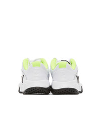 Nike White And Black Court Lite 2 Sneakers