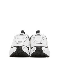 Reebok Classics White And Black Daytona Dmx Ii Sneakers