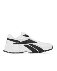 Reebok Classics White And Black Evzn Sneakers