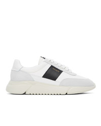 Axel Arigato White And Black Genesis Vintage Sneakers