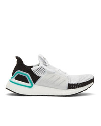 adidas Originals White And Black Ultraboost 19 Sneakers