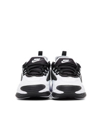 Nike White And Black Zoom 2k Sneakers