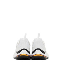 Salomon White And Off White Xa Pro Fusion Advanced Sneakers