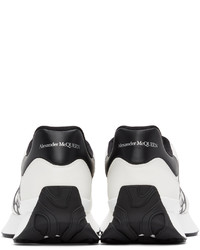 Alexander McQueen White Black Sneakers