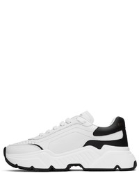 Dolce & Gabbana White Daymaster Low Top Sneakers