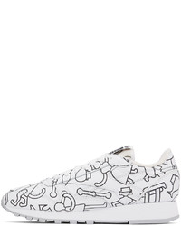 Reebok Classics White Eames Edition Leather Classic Sneakers