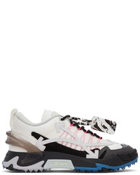 Off-White White Grey Odsy 2000 Sneakers