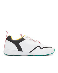 Ps By Paul Smith White Saber Sneakers