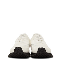 Comme Des Garcons Comme Des Garcons White Spalwart Edition Tempo Low Sneakers