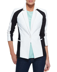 DKNY Colorblock One Button Jacket