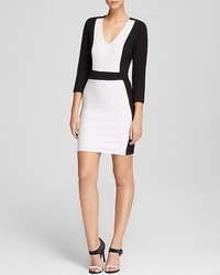 French Connection Dress Textured Color Block