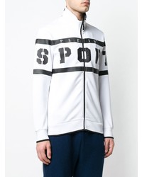 Plein Sport Striped Logo Jacket
