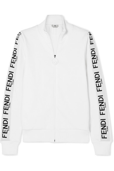fendi black and white jacket