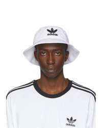White and Black Bucket Hat