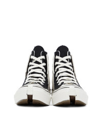 Feng Chen Wang Black And White Converse Edition 2 In 1 Chuck 70 High Sneakers
