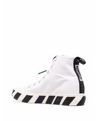 Off-White Vulcanized Mid Top Sneakers