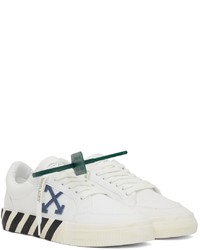 Off-White White Canvas Vulcanized Low Sneakers