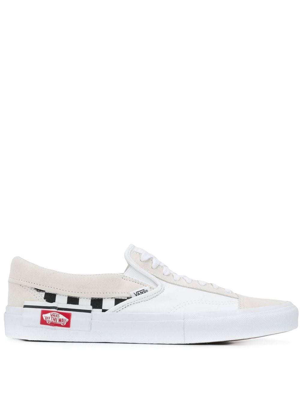 Vans Cut And Paste Slip On Sneakers, $125 | farfetch.com | Lookastic