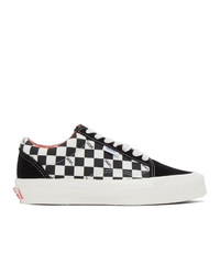 Vans Black And Off White Checkerboard Ns Og Old Skool Lx Sneakers