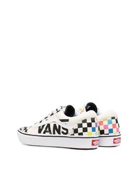 Vans Checkerboard Print Sneakers