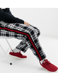Collusion Plus Skater Fit Check Trousers With