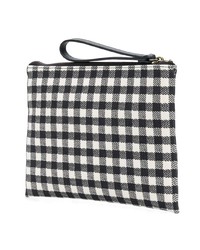 Tomas Maier Chequer Canvas Pouch