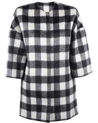 MSGM Buffalo Check Coat