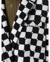 Courreges Courrges Checked Long Coat