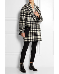 Stella McCartney Fonny Oversized Checked Wool And Alpaca Blend Coat