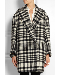 Stella McCartney Fonny Oversized Checked Wool And Alpaca Blend Coat